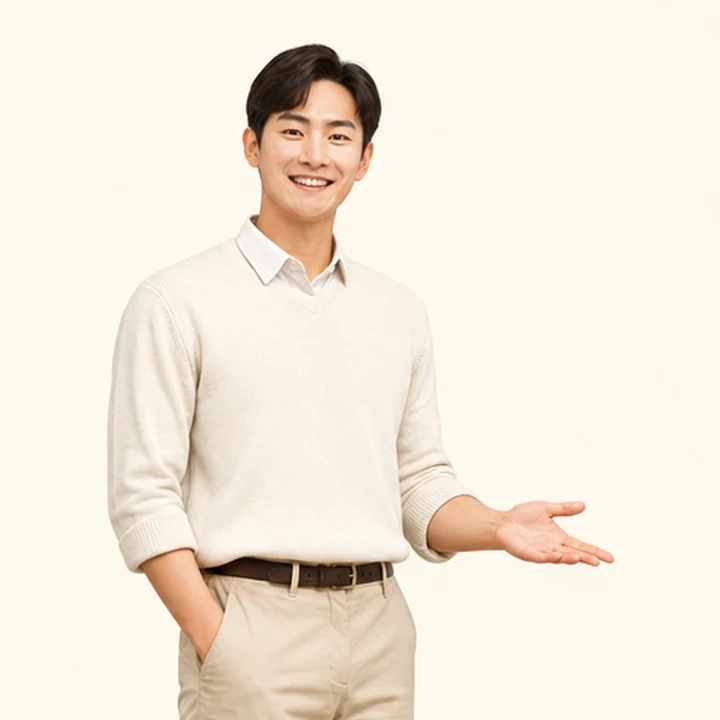 기아 K8 장기렌트 상담 신청을 안내하는 담당자